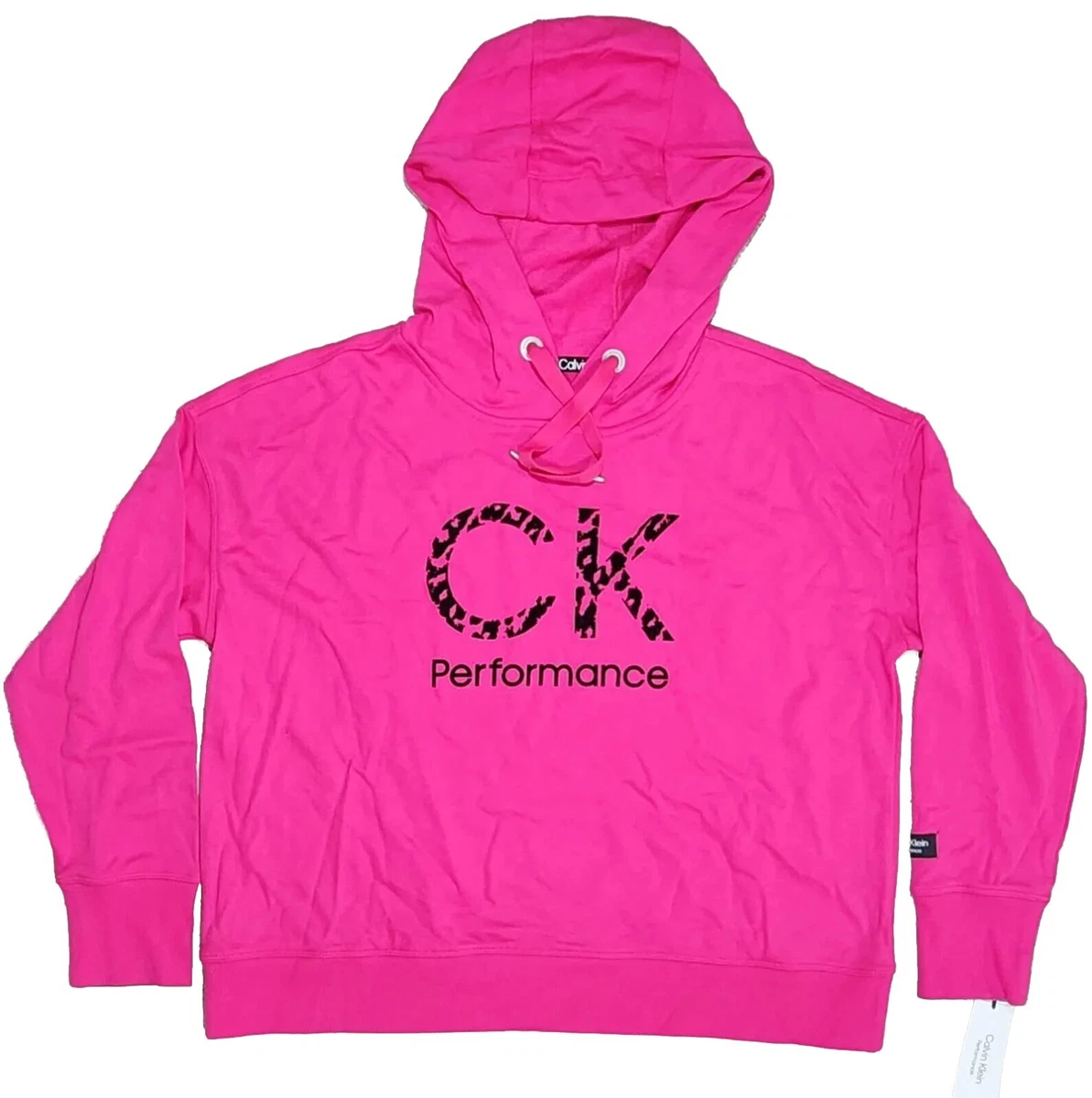 Calvin klein performance hoodie pink clearance