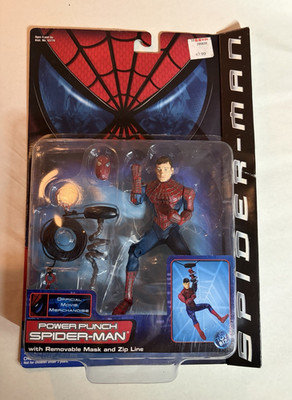 Toy Biz Spider-Man Power Punch Action Figure Series 3 Removable