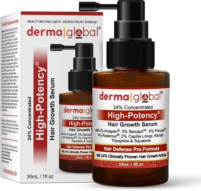 Derma Global High Potency Hair Growth Serum (30 ml)