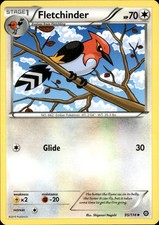 Fletchinder Normal Uncommon XY - Steam Siege 95/114 NM