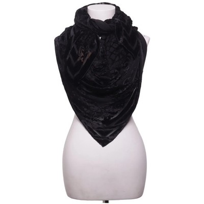 Balmain x H&M, Schal, Damen, Schwarz, 130 cm, 130 #LXF