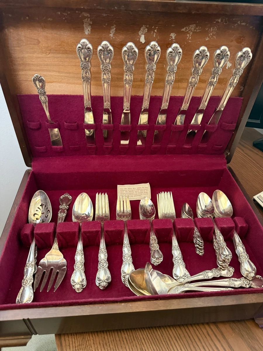1847 Rogers Bros Set Antique US Silver-Plated Flatware for sale | eBay