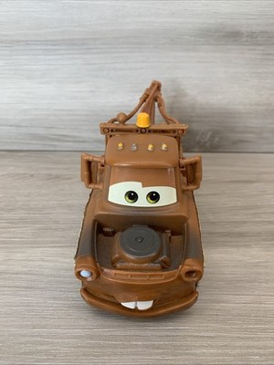Disney Pixar Cars Pullback And Go TOW MATER Backwards Driving Tow