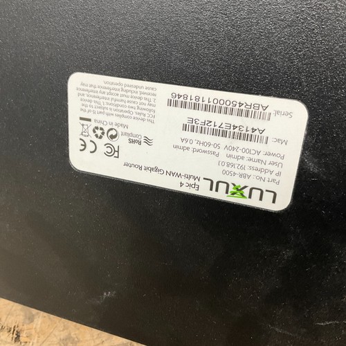 LUXUL Epic 4 ABR-4500, Routeur Gigabit avec ports arrière testé et fonctionnel - Photo 6/6