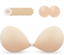 Invisible Strapless Sticky Bra Push up for Women  Ultra Adhesive Bra for Backle