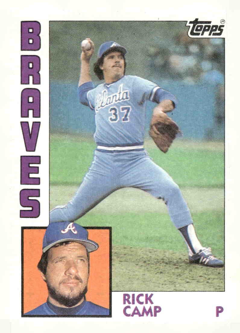 1984 Topps #597 Rick Camp