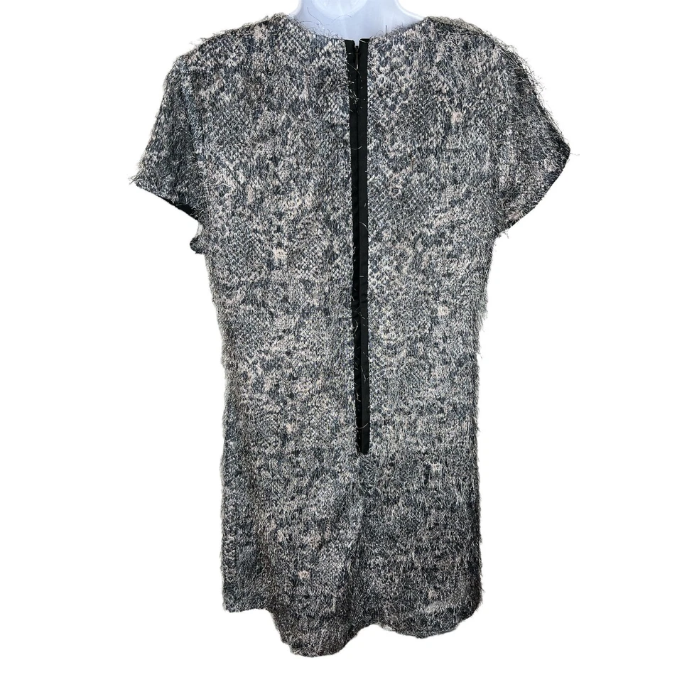 Vestido para mujer Banana Republic manga corta imitación piel estampado animal talla 12 nuevo con etiquetas Foto 3 de 4