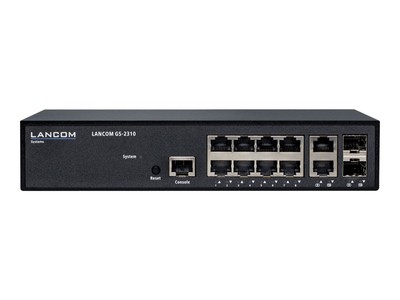LANCOM GS-2310 Switch Managed 8 x 10/100/1000 + 2 x combo 61492