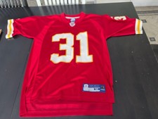 Vintage Reebok Kansas City Chiefs Priest Holmes NFL Football Jersey Size M