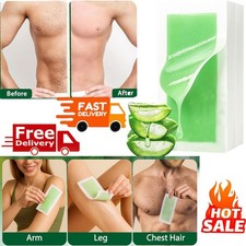 Hair Removal Paper Double Sided Cold Wax Strips Body Depilatory Patch Skin 2026