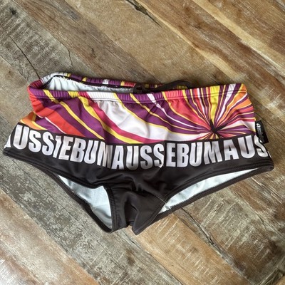Aussiebum Swim Suit Trunks Sunga Brief Swimming FAST SHIPPING large