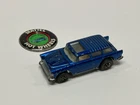 original 1969 Hot Wheels Redline CLASSIC NOMAD with Button (Blue, US base)