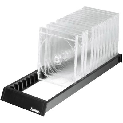 Hama  CD Flipper 22 CDs Kunststoff Schwarz 1 St. (B x H x T) 144 x 29 x 360 m...