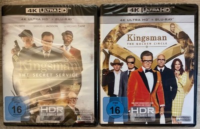 Kingsman - The Secret Service & The Golden Circle (4K ULTRA HD Blu-ray s) SEALED