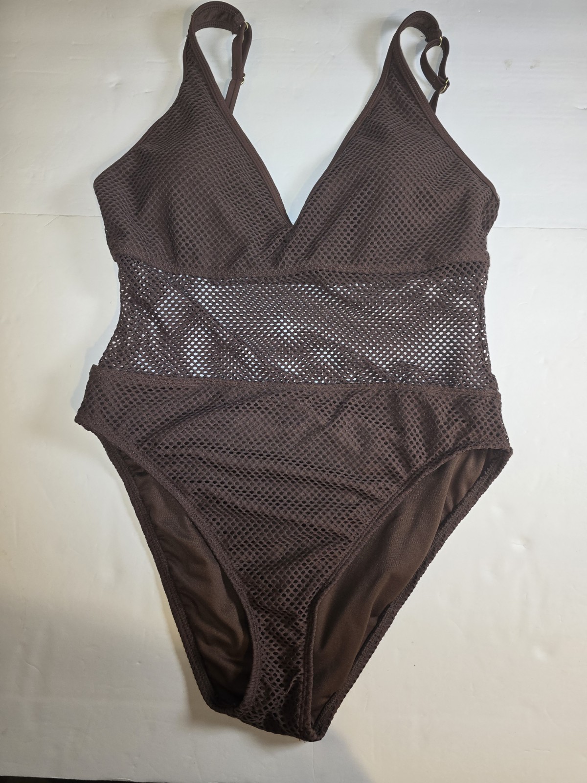 Sanctuary Womans Brown Bathing Suit Size Large