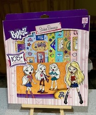 Sandy Lion MGA BRATZ Sticker Bonanza 105 Stickers and 1 Album NOS damaged box