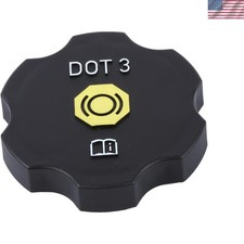 Oe Brake Master Cylinder Reservoir Cap For Gm Vehicles - Machined Aluminum Oe Brake Master Cylinder Reservoir Cap For Gm Vehicles - Machined Aluminum