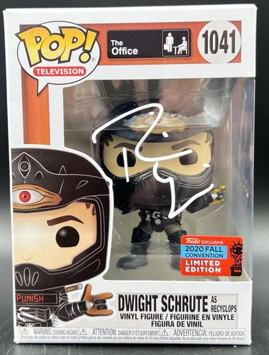 *The Office* Dwight Rainn Wilson Signed Autographed Funko Pop 1041 Beckett BAS