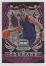 2020-21 Panini Prizm Draft Picks Crusade Purple Wave Prizm Deni Avdija #86 0c2