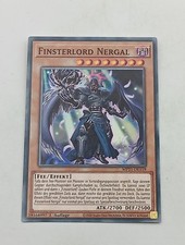 Yu-Gi-Oh Einzelkarte Finsterlord Nergal bespielt