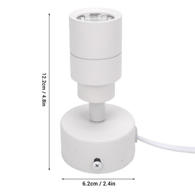 3W Spotlights Indoor Adjustable 3000K LED Up Light For Plants Painting Artwo SET