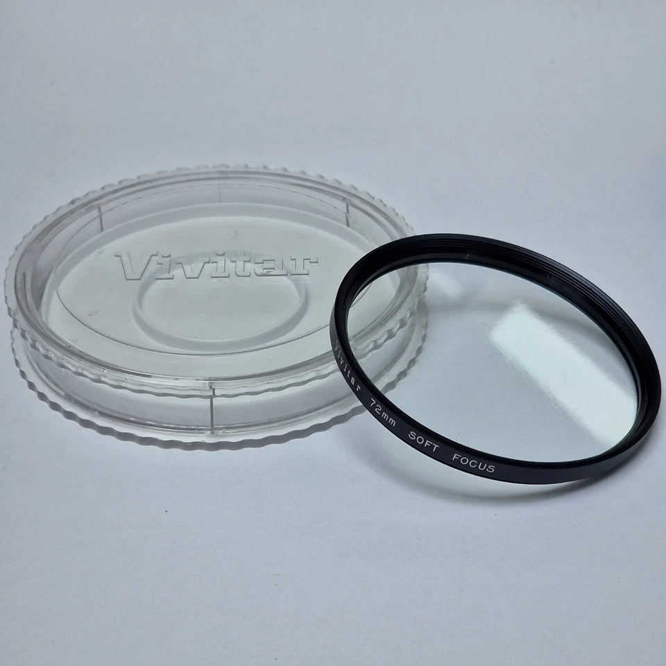 Vivitar 72mm Soft Focus Glass Filter Boxed With Keeper Case, Excellent Condition - Image 3 of 4