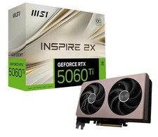 MSI GeForce RTX 5060 Ti 16G INSPIRE 2X OC Graphics Card GDDR7 