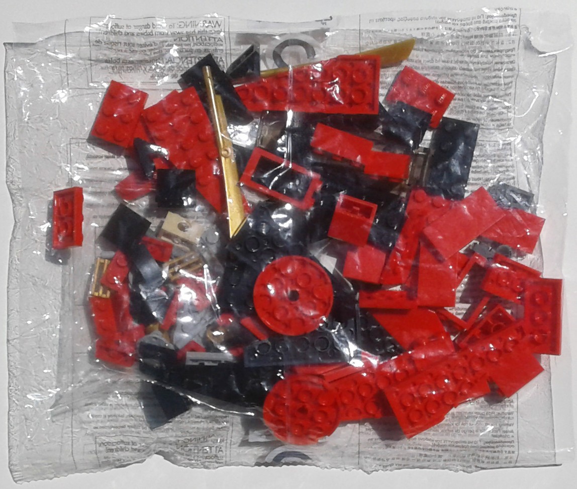 LEGO 70721 Kai Fighter (NEW SEALED BAGS + STICKER SHEET) Ninjago