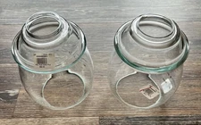 *NEW* Two (2) Pottery Barn Glass Globes - PBC Petit
