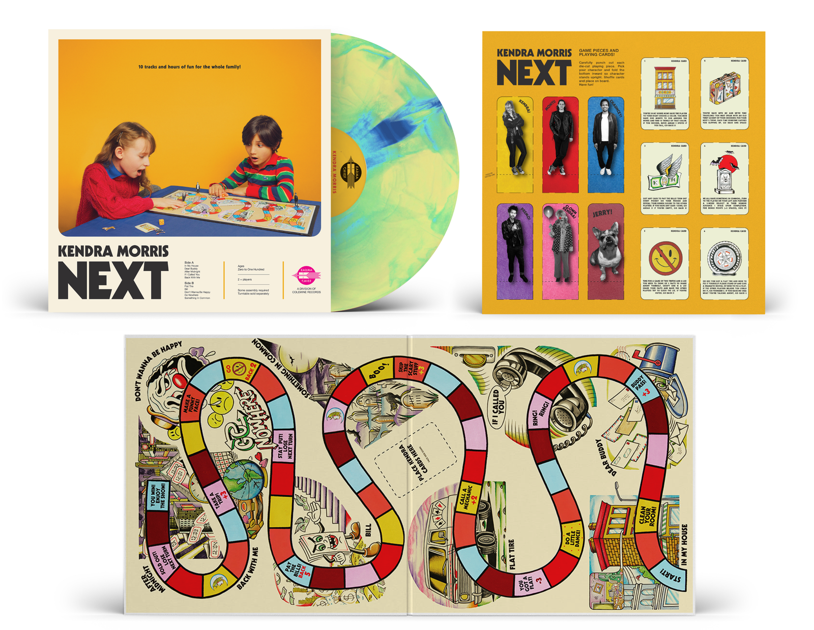 Kendra Morris - Next (Galaxy Swirl Vinyl LP 2025, Limited Edition KCR12044L)