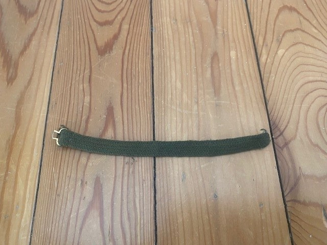 Vintage GI Joe Army Green Web Belt