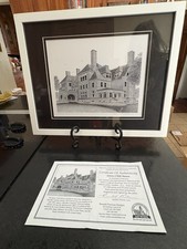 LE Framed James J Hill House By Randall J Peterson With Cert of  Authenticity