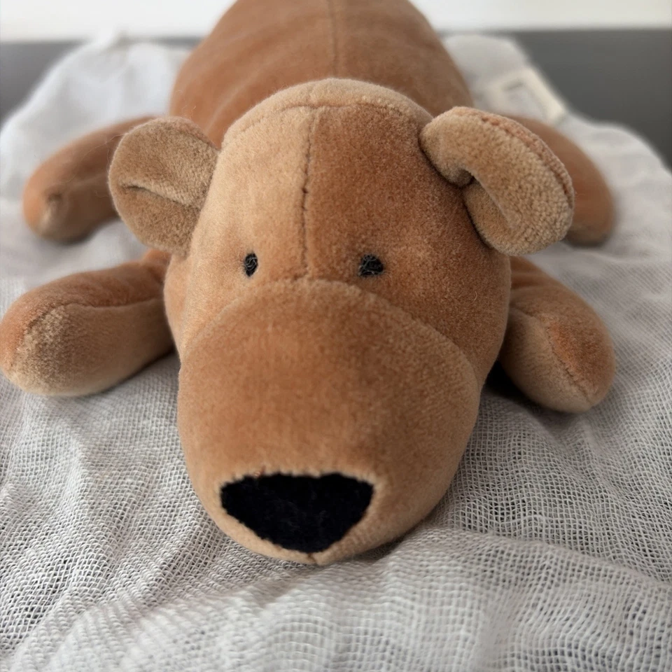 Rare Jellycat Flatto Bear From 2000 Retired Complete with Tags - Image 2 of 4