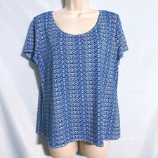 Elementz Cute Blue Top Size L