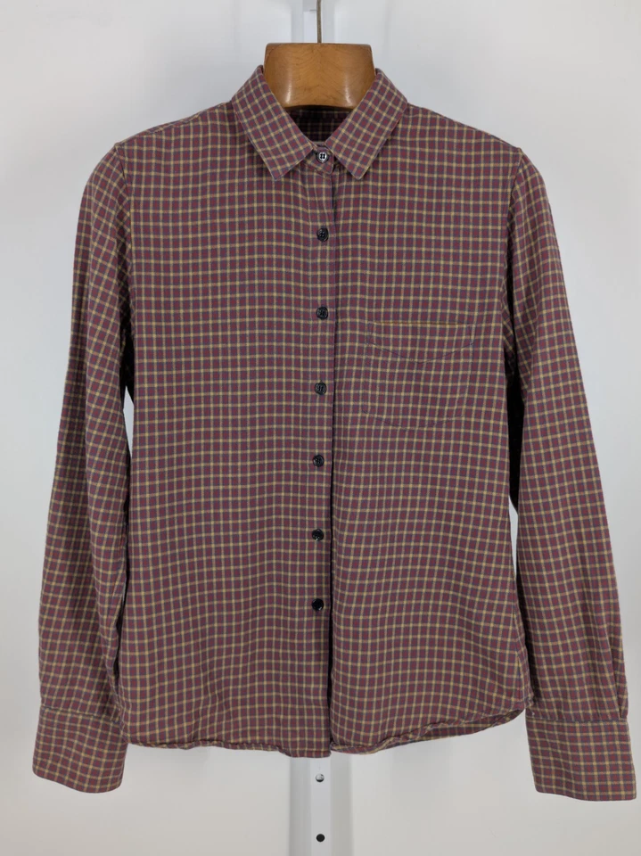 Camisa Band Of Outsiders Niño Franela Cuadros Multicolor Italia Talla 2 36" Los Ángeles Foto 2 de 4