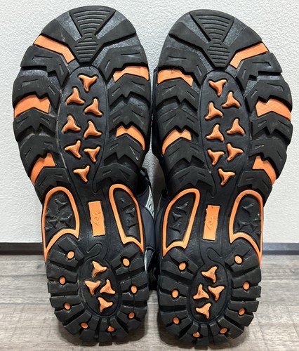 Hammerhead Cape Fear Gray Orange Men's Sandals Size 10M - Picture 8 of 14
