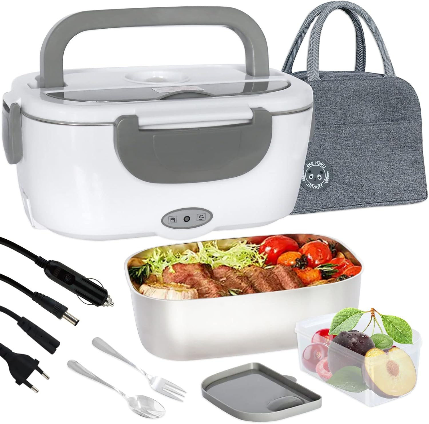 Scaldavivande Elettrico Portatile 1.5L 55W 220V con Borsa Termica