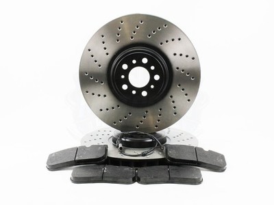 BMW M5 G30 F90 M8 G14 F92 G15 PERFORMANCE FRONT BRAKE DISCS AND PREMIUM PADS