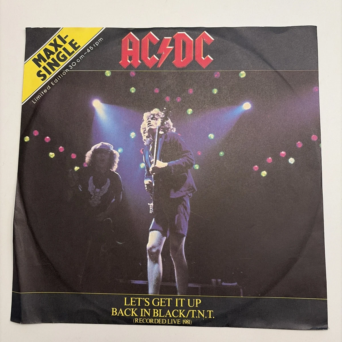 AC/DC Single 33 RPM Speed Vinyl Records for sale | eBay