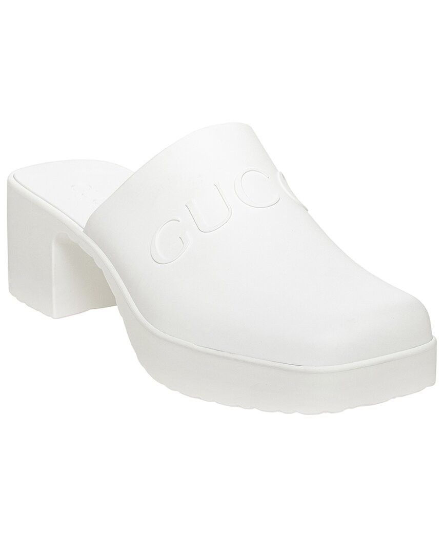 GUCCI ラバーサンダル ホワイト サイズ37 Gucci Slip-On Rubber Sandal Women's White 37 | eBay