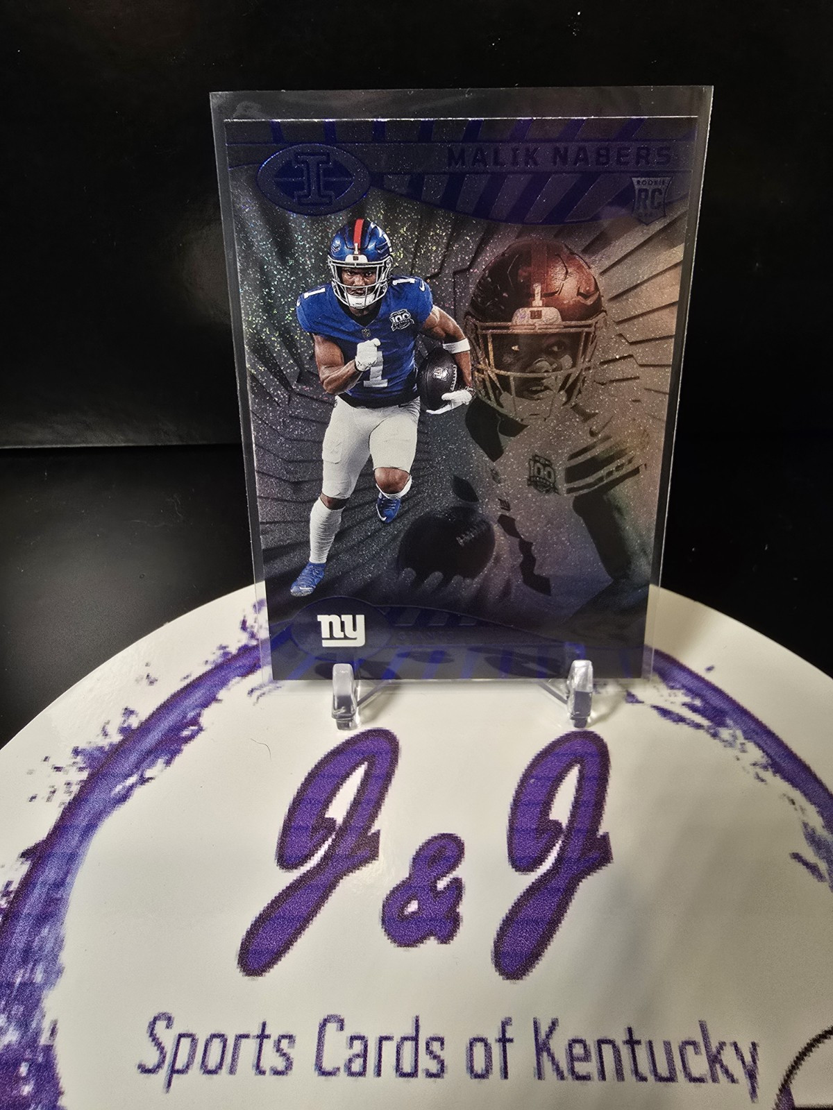 1122103 - 2024 Panini Illusions - #66 Malik Nabers (RC) Dots