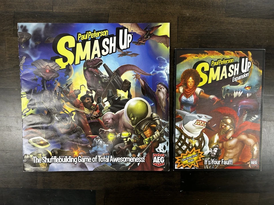 AEG - Smash Up + Monster Smash, Ciencia Ficción, It's Your Fault Expansions Foto 3 de 4