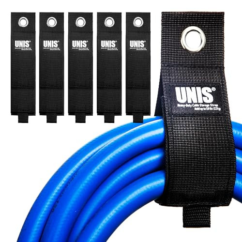 5 Pack Heavy Duty Large 13-inch Extension Cord Storage Organize Cables, Hoses, - 第 1/7 張圖片