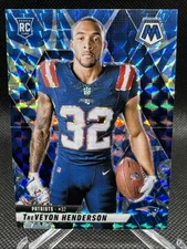 2025 Mosaic TREVEYON HENDERSON Blue Reactive RC!!! Image Variation!!!