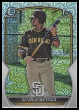 2023 Bowman #BCP-114 Daniel Montesino Chrome Prospects Mojo Refractors