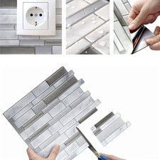 Schaffen Sie einen schönen Raum mit 3D Mosaikfliese Wandaufkleber für Heimdeko