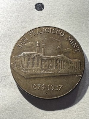 1874-1937 Antique Old San Francisco Mint Treasury 1 oz 1874-1937 Antique Old San Francisco Mint Treasury 1 oz