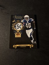 2011 Crown Royale Jordan Todman Rookie Royalty Laundry Tag Gold 16/50 Chargers