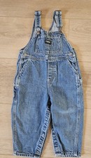 Oshkosh Denim Bib Long Overalls Boys 24 Mon, Blue Denim