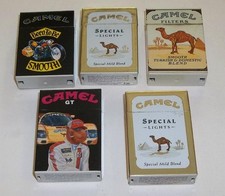Vintage Promotional Camel Cigarette Flip Top Lighters Lot of 5   Empty